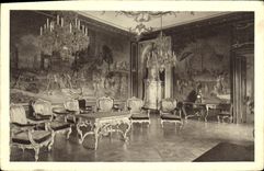 CPA Wien Schonbrunn Schloss Gobelinsaal mit Brusseler Gobelins