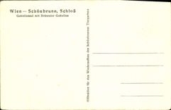 CPA Wien Schonbrunn Schloss Gobelinsaal mit Brusseler Gobelins