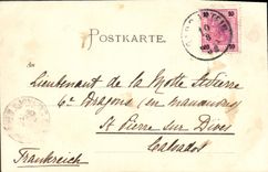 VINTAGE POSTCARD Nassfeld Erzherzogin Valerie Hut