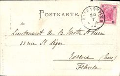 VINTAGE POSTCARD Bad Gasein