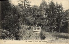 VINTAGE POSTCARD Mans Garden Of the Jacobins