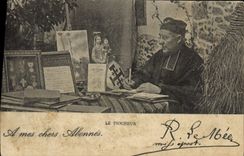 CPA Le Piocheur Pretre