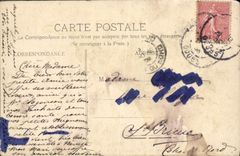 VINTAGE POSTCARD Besancon Suburb Tarragnoz And the Citadel