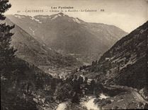 CPA Cauterets Chemin De La Raillere Le Cabaliros