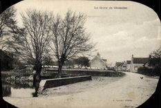 VINTAGE POSTCARD the Cross De Chenoise