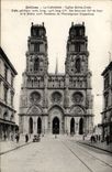 CPA Orleans La Cathedrale Eglise Sainte Croix