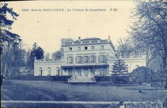 CPA Bois Boulogne Le Chateau De Longchamp