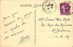 CPA Paris Jardin Des Tuileries Tour Eiffel