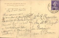 VINTAGE POSTCARD Paris Montmartre the Sacring Heart