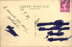 CPA Lille Gare Et Place De La gare Tramway