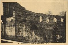 CPA Bordeaux Ruines Du Palais Gallien