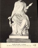 CPA Musee De Dijon La Fileuse Par Marhurin Moreau Salon 1861 