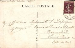 CPA Savoie Tourisme Environs d'Aix les Bains Bourdeau grotte de Lamartine au bord du lac du Bourget