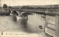 CPA Vichy Le Pont sur l'Allier et Bellerive