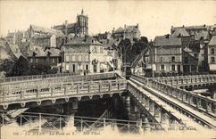 VINTAGE POSTCARD Mans the Bridge in X