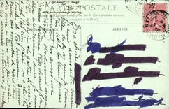 Curso de Lyon de la POSTAL de la VENDIMIA del palacio del arzobispo