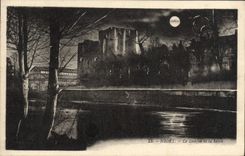 VINTAGE POSTCARD Niort the Keep and Separates it