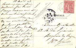 VINTAGE POSTCARD Heavy the Basilica Gave