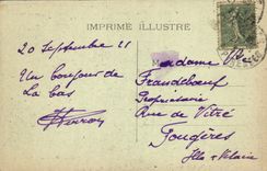 VINTAGE POSTCARD Heavy Climbing of the Peak of Jer Tunnel and seen on Doors