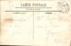 VINTAGE POSTCARD Heavy Proccssion of Blessed Sacrament