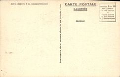 VINTAGE POSTCARD Heavy Procession with the Esplanade