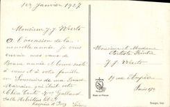 VINTAGE POSTCARD St Therese Of the Jesus Child preparing the vases sacrings