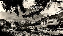 MODERN CARD Heavy the Basilica and the peak of Jer