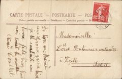 VINTAGE POSTCARD Fantasy mischievous Child