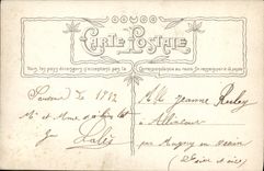 CPA Fantaisie Fleurs