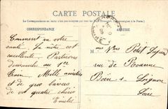 VINTAGE POSTCARD Fantasy Woman the ford