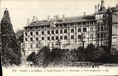 CPA Blois Le chateau Facade Francois 1er 