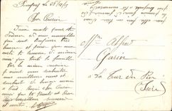 CPA Fantaisie Bonne annee Trefle