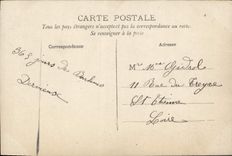 VINTAGE POSTCARD Fantasy Child January 1st