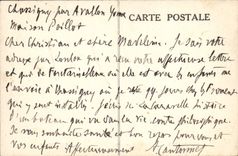 CPA Avallon Le Ru de Marrault