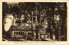 VINTAGE POSTCARD the Martyrdom of Guehenno