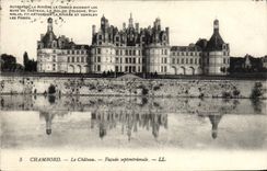 CPA Chambord Le Chateau Facade septentrionale 