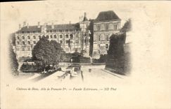 CPA Blois Le Chateau Aile De Francosi 1er Facade exterieure
