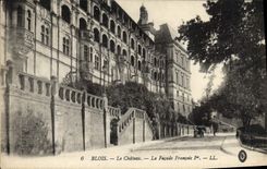CPA Blois Le Chateau La Facade Francois 1er