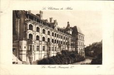 CPA Blois Le Chateau La Facade Francois 1er