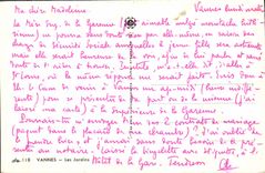 VINTAGE POSTCARD Valves Gardens