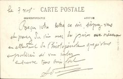 VINTAGE POSTCARD Holy Aignan the Castle Seen of eusemble