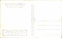 MODERN CARD Versailles And Its Wonders Gardens of small Trianon the house of music