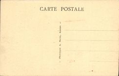 VINTAGE POSTCARD Rennes Law courts Room of the Old Parliament of Brittany the cabin of Mr. Sevigne