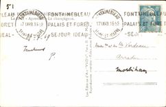 CPM Fontainebleau La foret Apremont Le champignon 