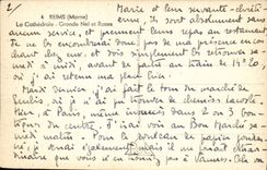 CPM Rimes La Cathedrale Grande Nef et Roses