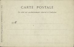 VINTAGE POSTCARD Paris Murals of the Dead Pantheon of Sainte Genevieve by JP Laurens