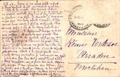 CPA Preuolly Sur Claise Interieur da L'Eglise