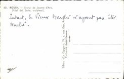 MODERN CARD Rouen Rules of Jeanne D' Arc