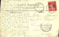 CPA Paris L'Arc de Triomphe et les Champs Elysees