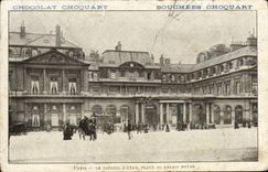 CPA Paris Le Conseil D'Etat Place Du Palais Royal